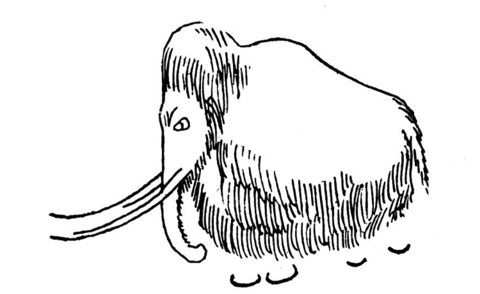 Mammoth Cave Painting Coloring Page